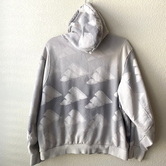 Adidas Mens Sweatshirt Size Medium Hooded Pullover - Picture 2 of 9